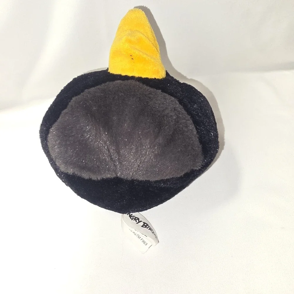 Angry Birds Black Bomb Plush Stuffed Animal 5